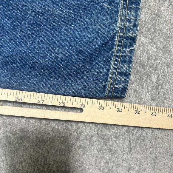 Vintage Boxx USA NY Jeans Baggy Carpenter Double Knee Rough Wear 34x32 Y2K - Picture 7 of 9